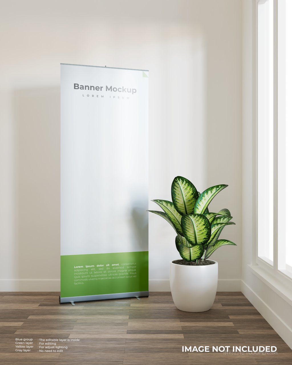 【1983期】易拉宝展架贴图样机 (3)