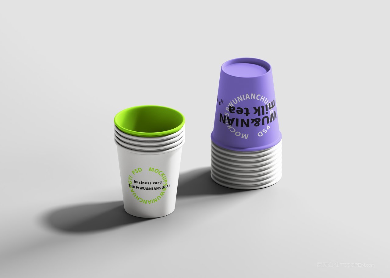 【2109期】奶茶咖啡店vi提案样机 (17)