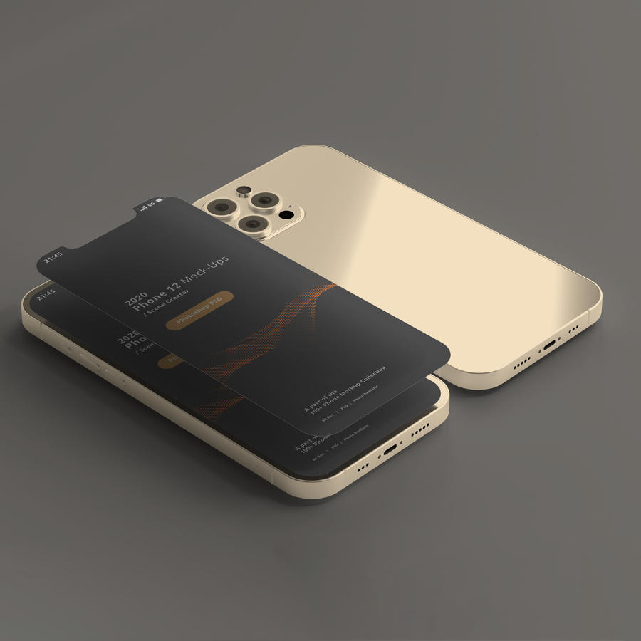 前后视角iPhone12样