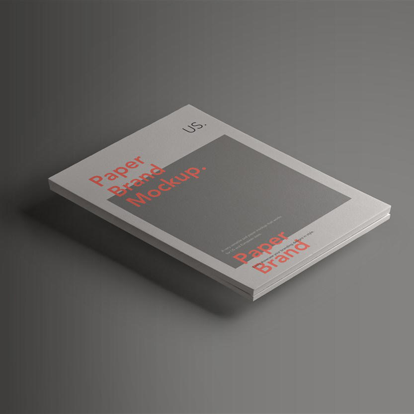 宣传单样机模板