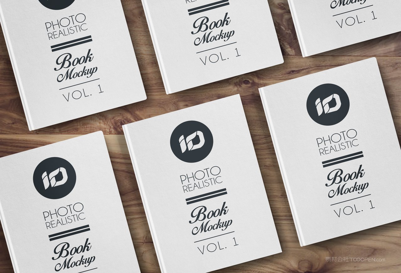 英文硬壳精装书本书籍场景样机 (8)