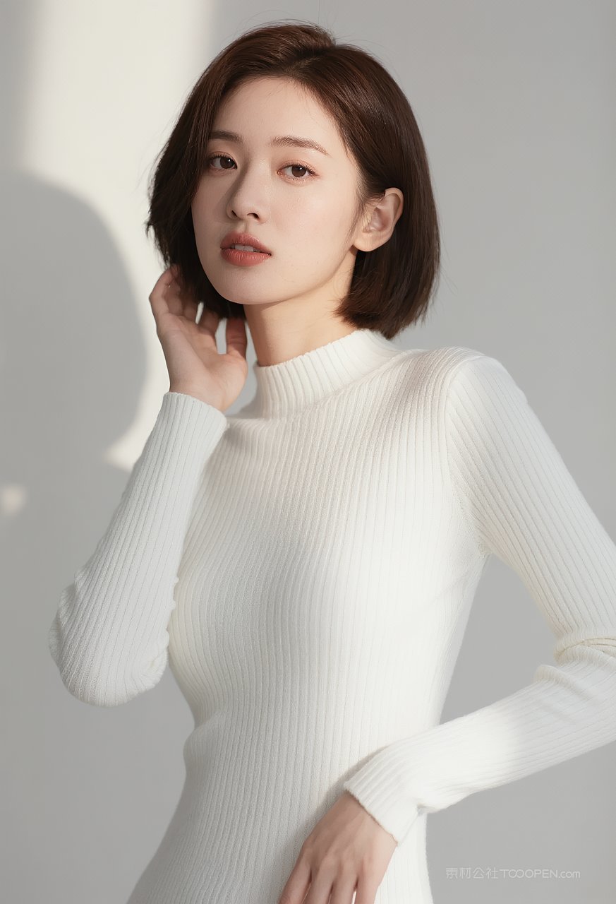 迷人时尚气质美女动人女性写真