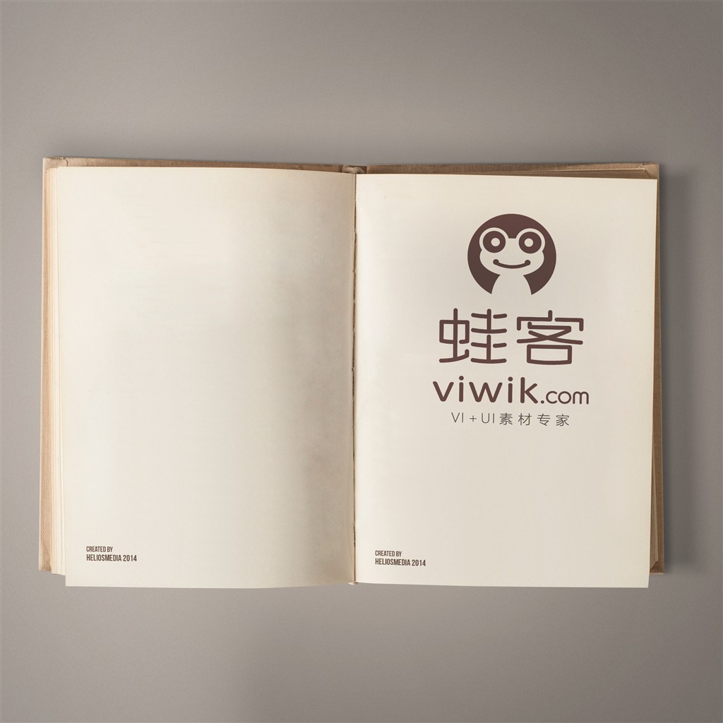 画册本子内页模板样机