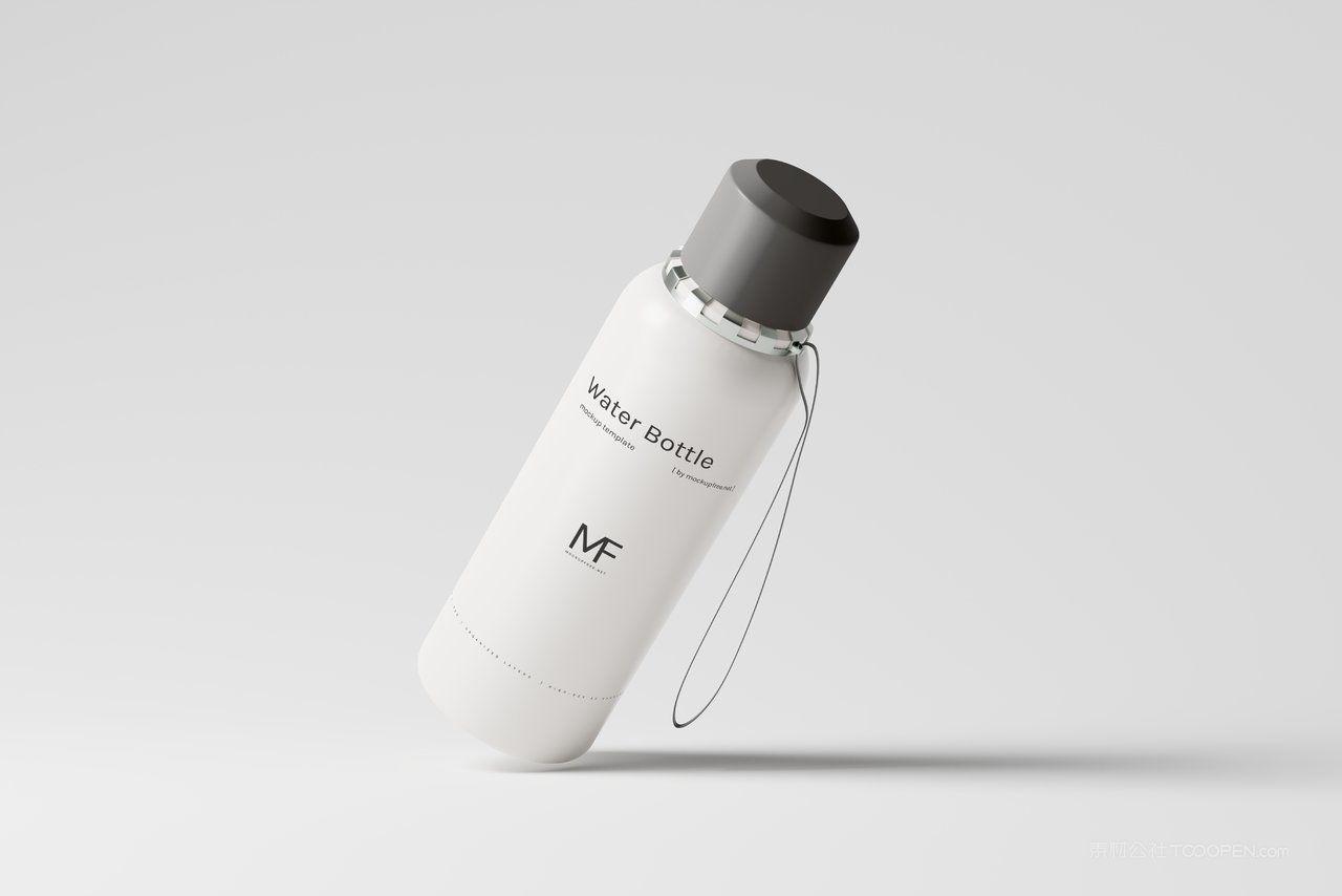 【2129期】白色时尚运动水杯样机 (4)