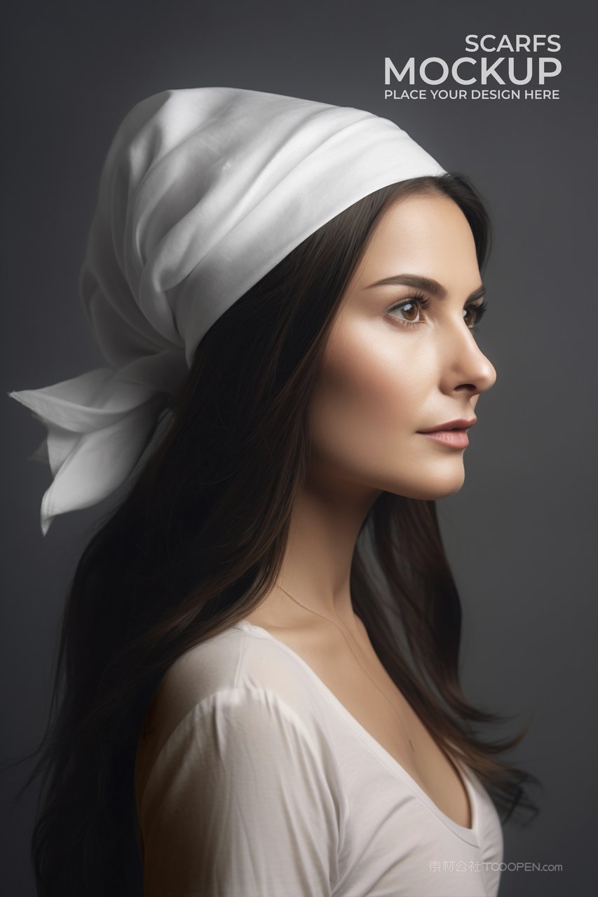 【2040期】25款女生头巾丝巾样机 (12)