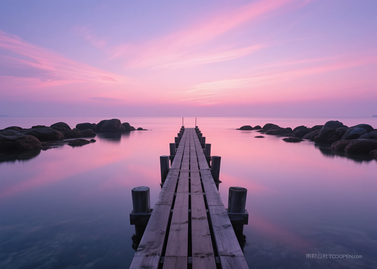 海滩唯美天空海景风景自然大海海边