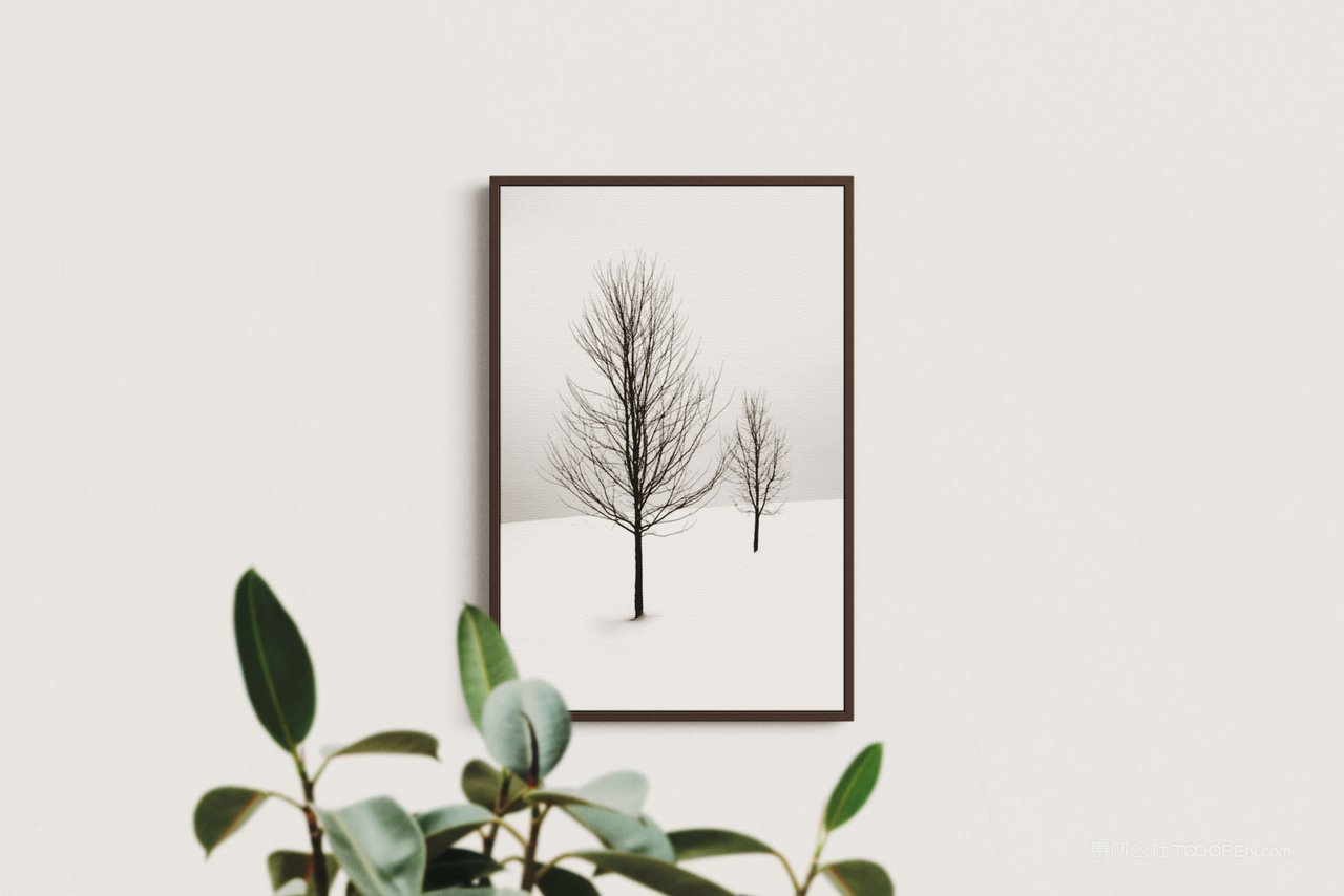 【2048期】客厅装饰画场景样机 (7)