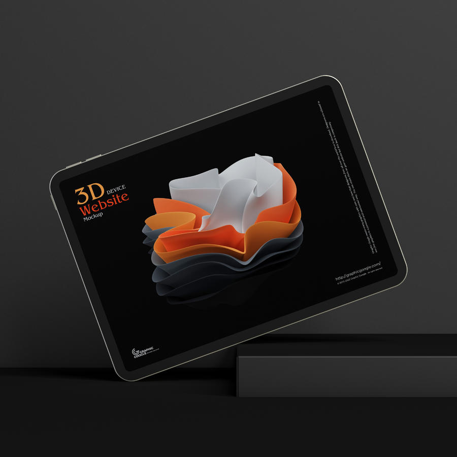 平板电脑网站样机