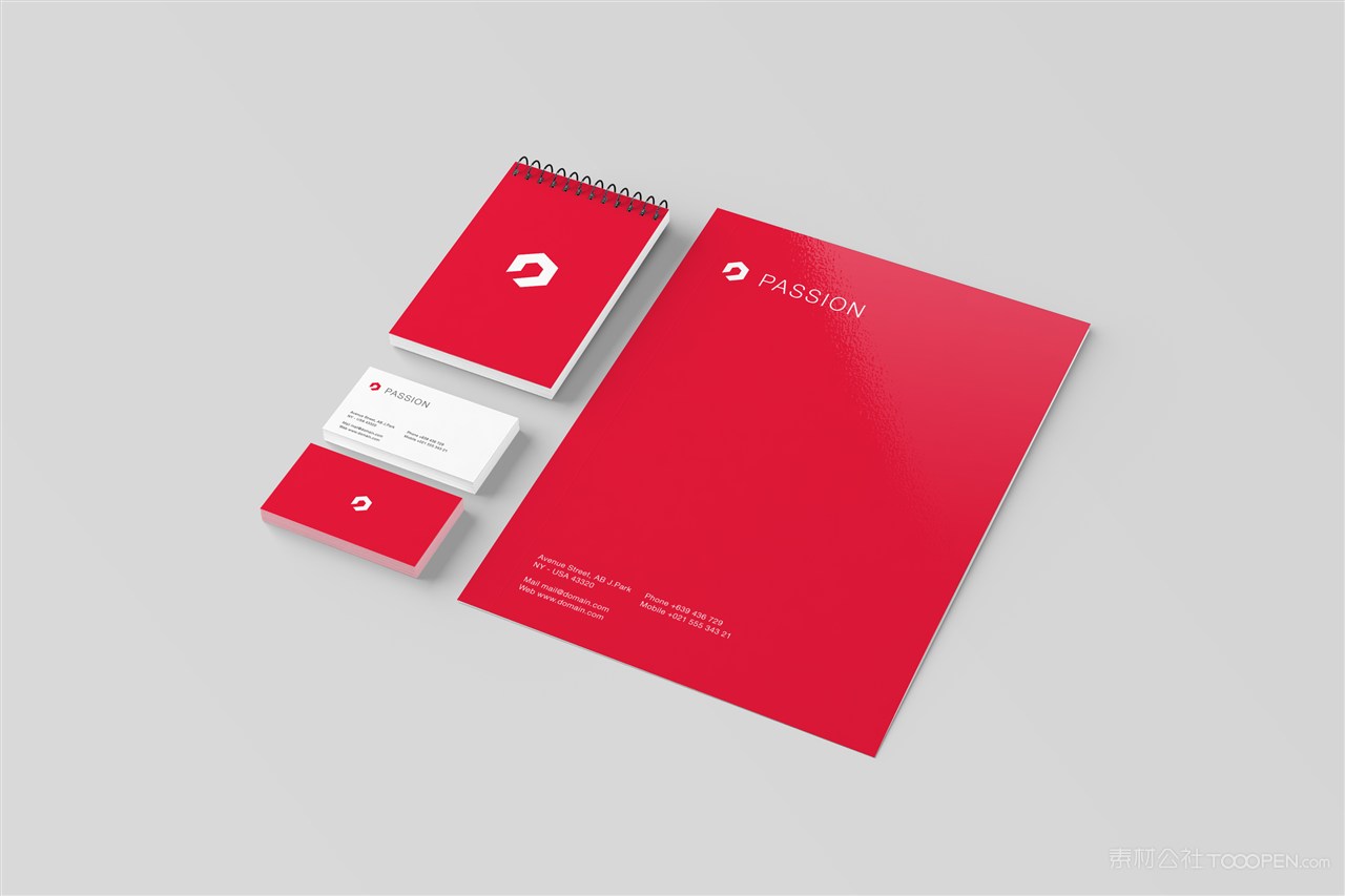 信纸宣传单DM单便签纸名片样机