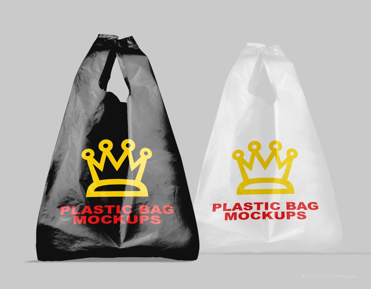购物袋塑料袋样机 (1)