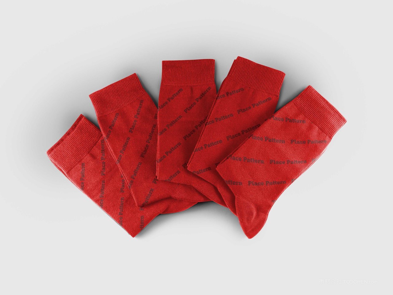 袜子图案样机模板