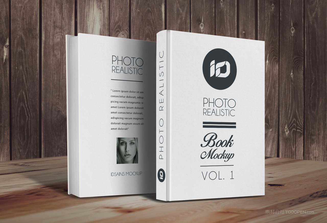 英文硬壳精装书本书籍场景样机 (6)