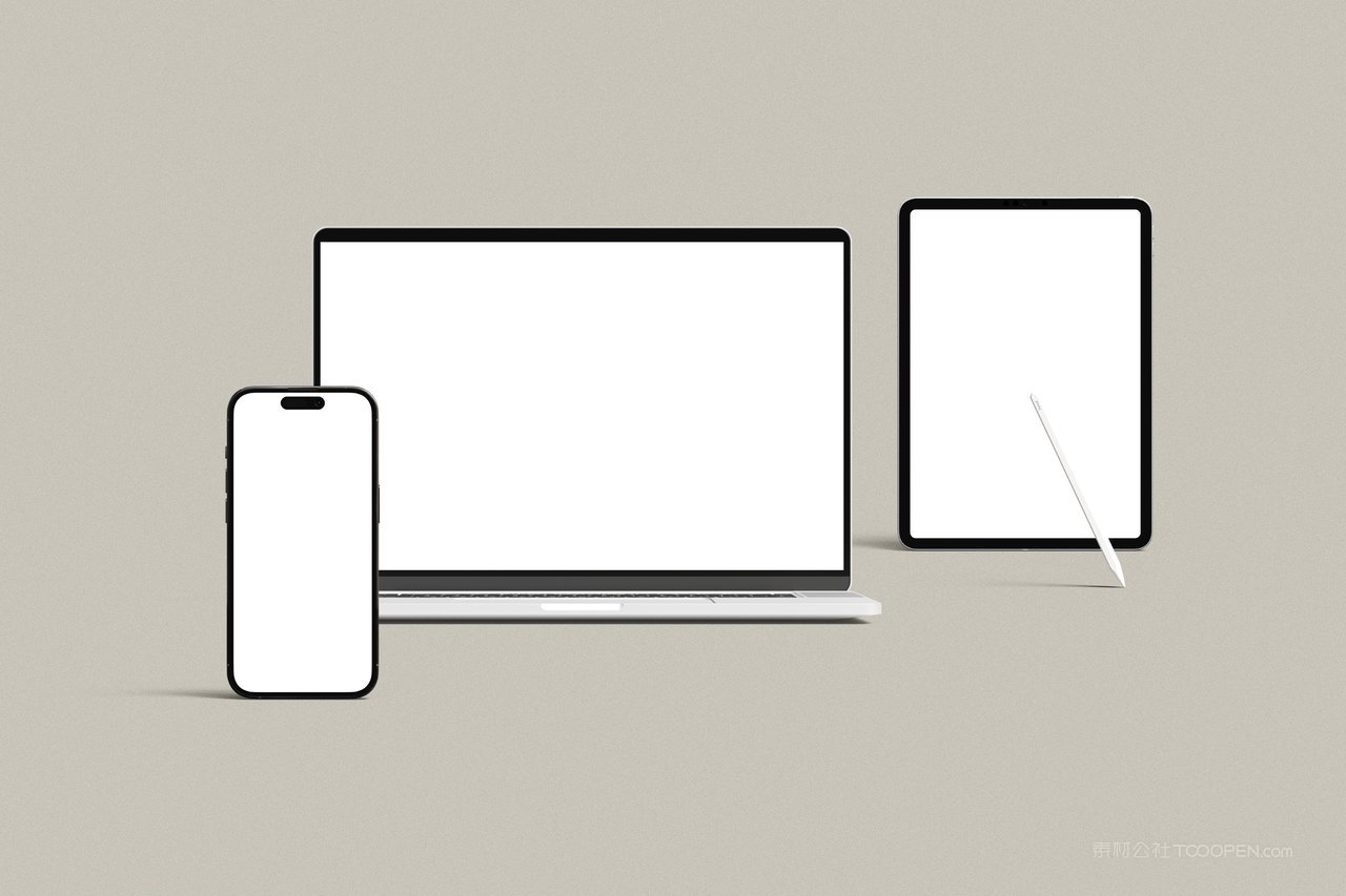 电脑平板场景样机