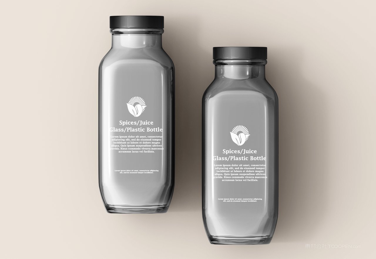 【2069期】果酱果汁玻璃瓶样机 (6)