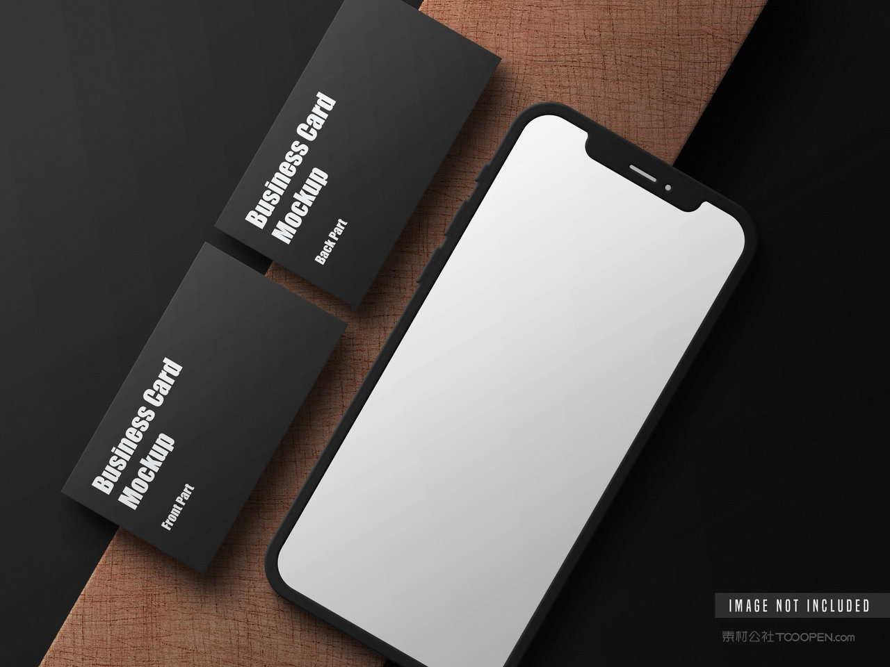 带名片的iphone12样机