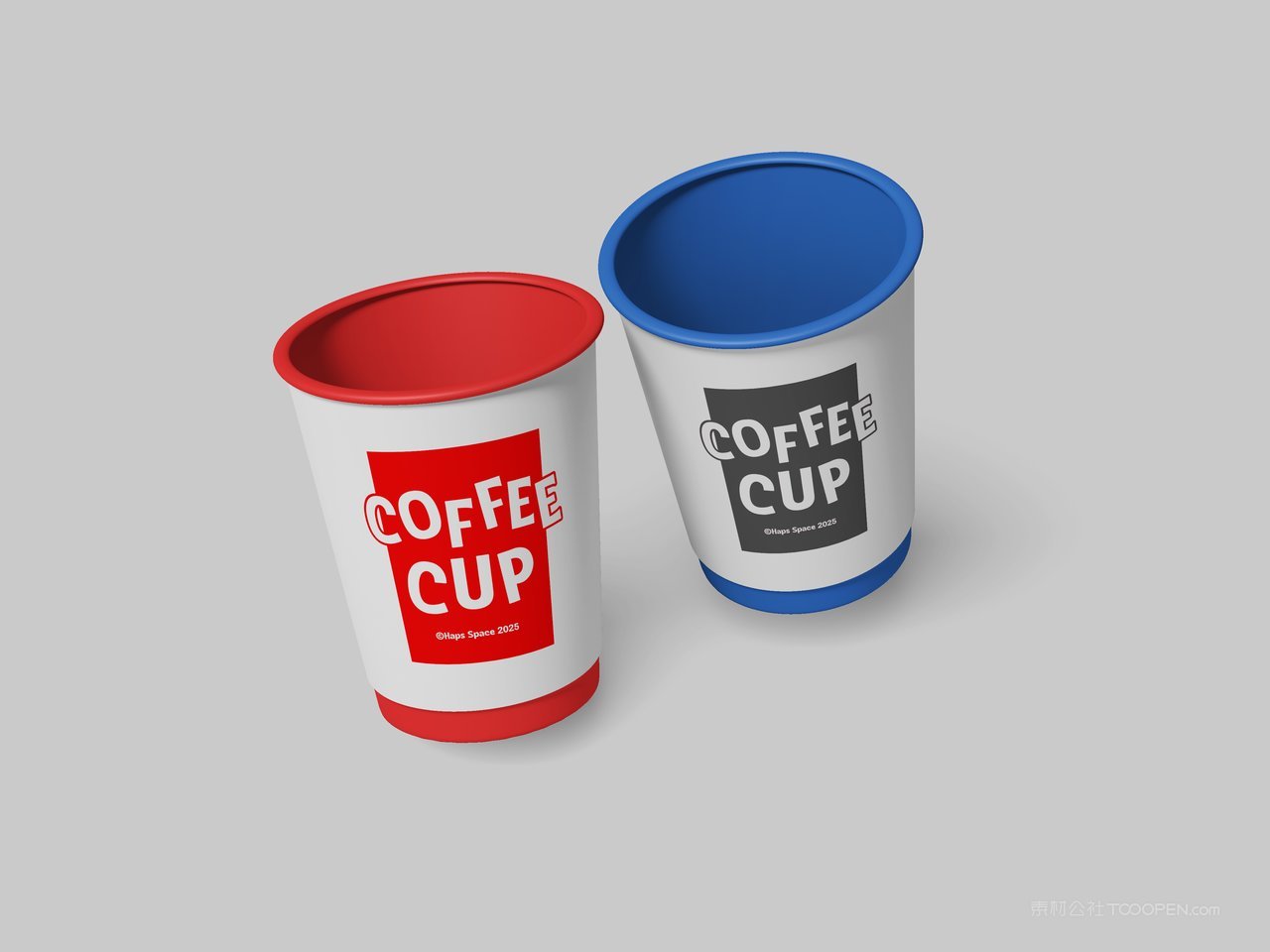 咖啡杯水杯样机