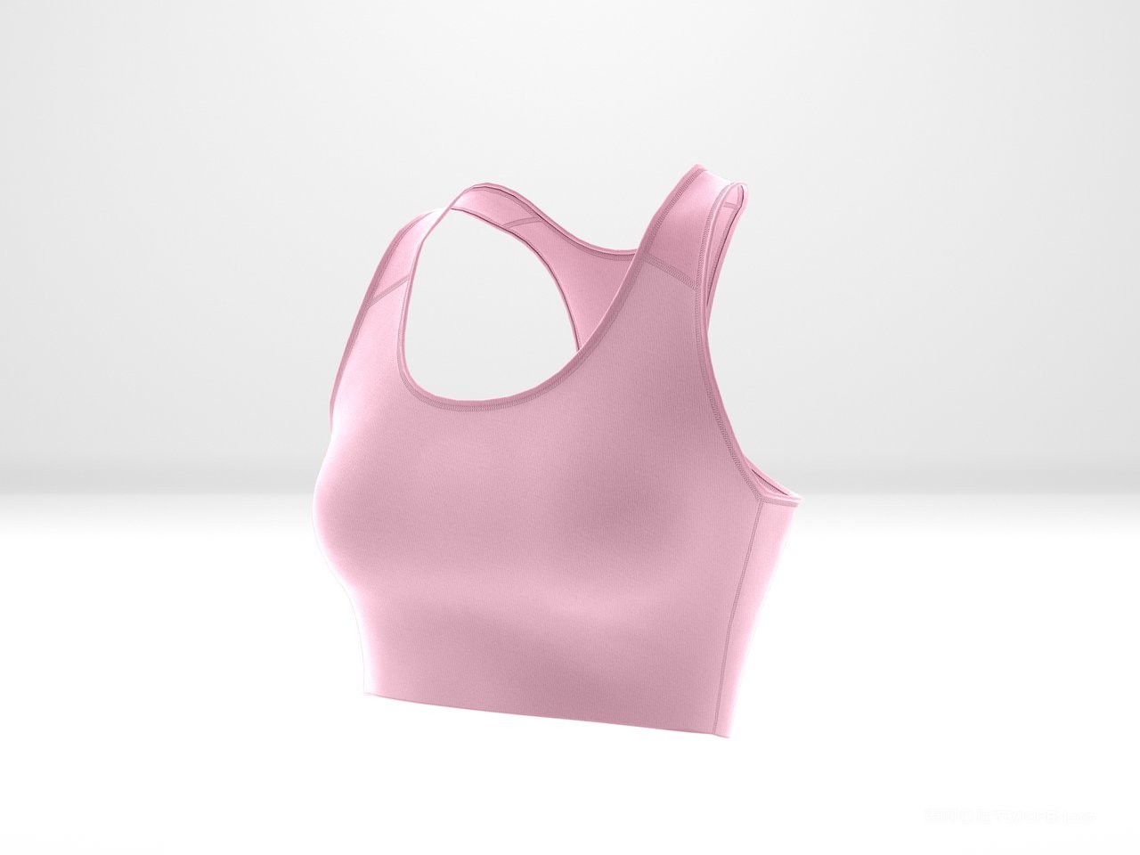 女性短款上衣样机