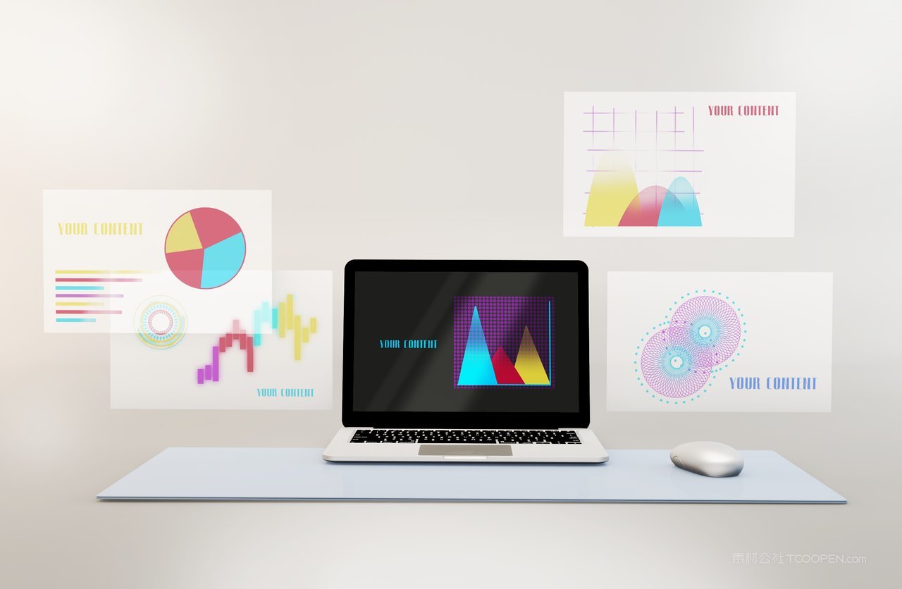 电脑笔记本显示屏桌面ui样机 (10)