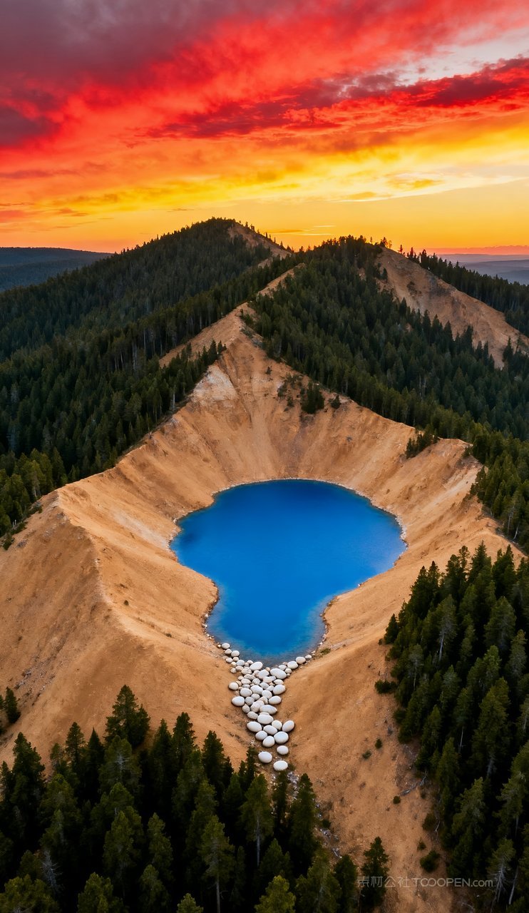 青山高清天空山水意境唯美蓝天山峰