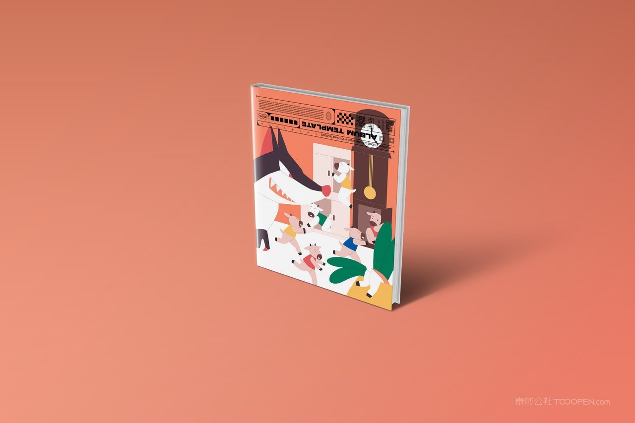 【2113期】书籍装帧封面样机 (6)