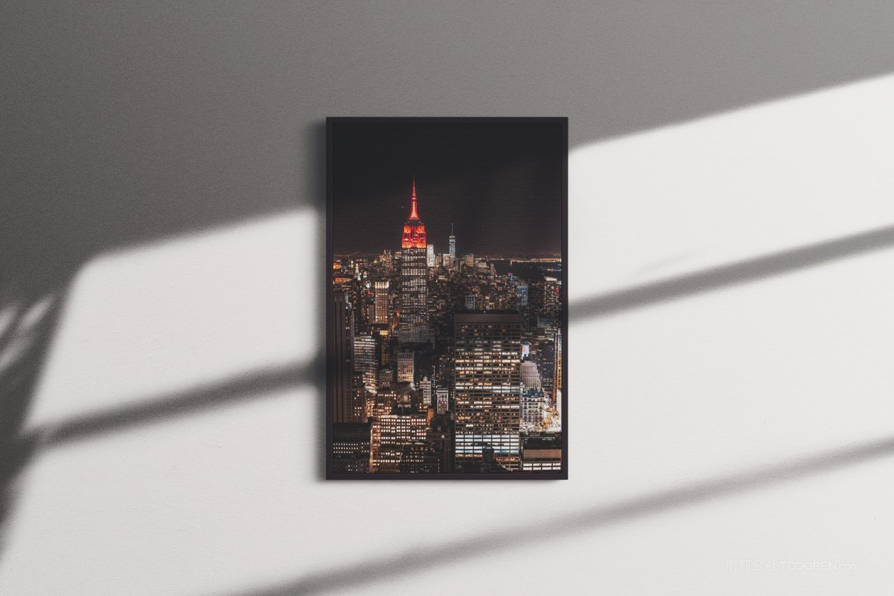 【2048期】客厅装饰画场景样机 (11)