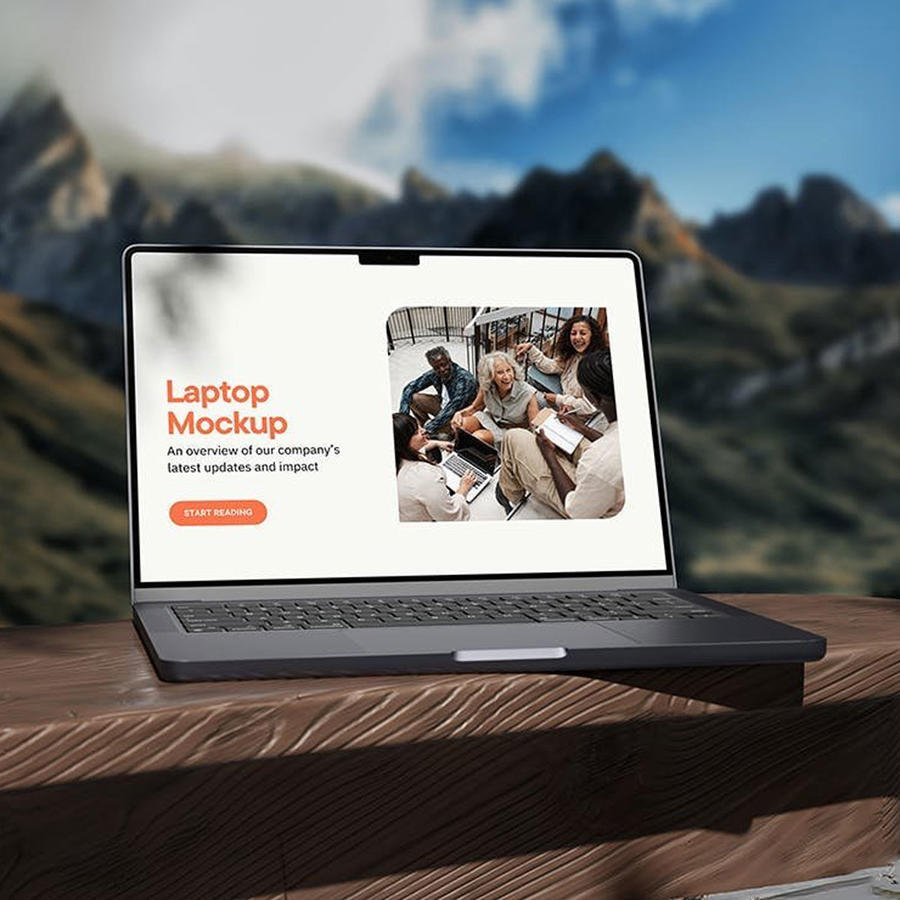 笔记本电脑样机