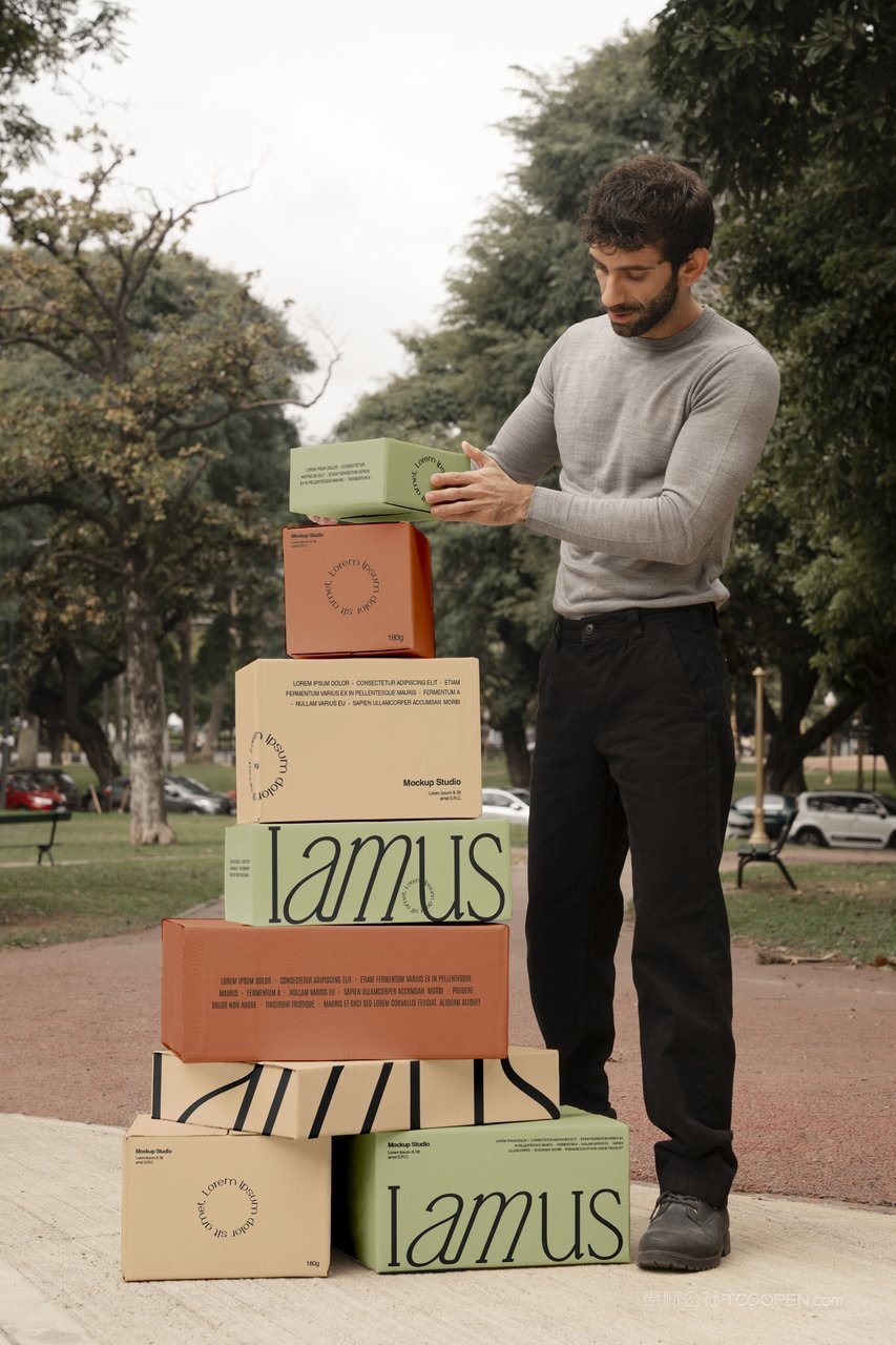 【2190期】手持多规格包装盒纸盒样机 (26)