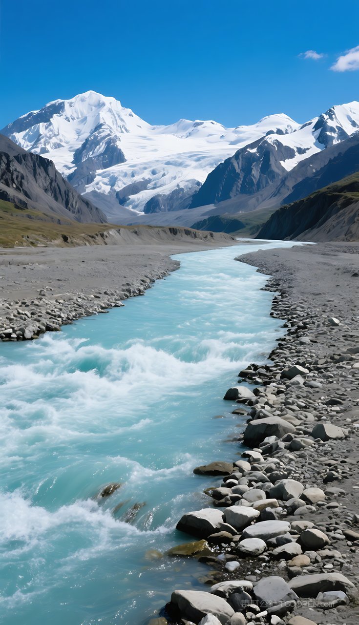 群山风景湖泊风光唯美山水河流山峰
