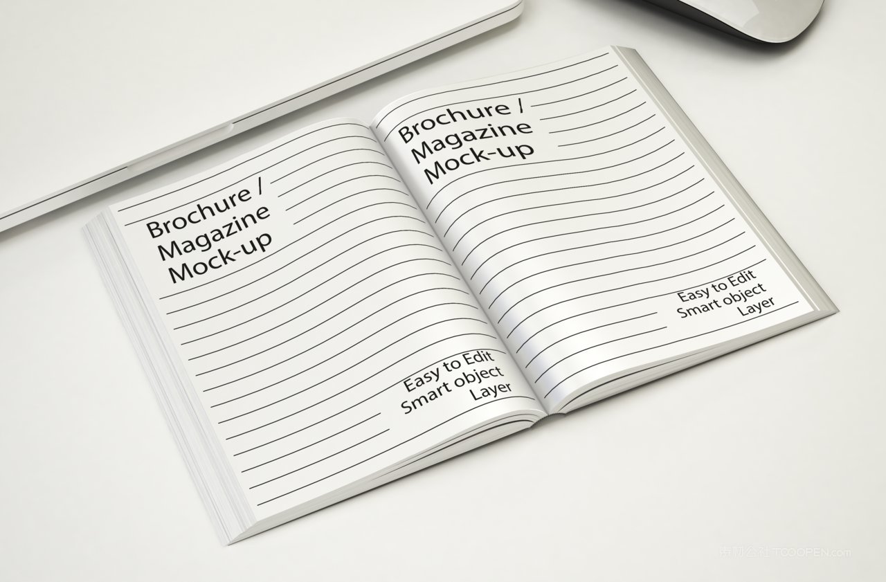 精装书本厚脊书籍场景高清样机 (7)