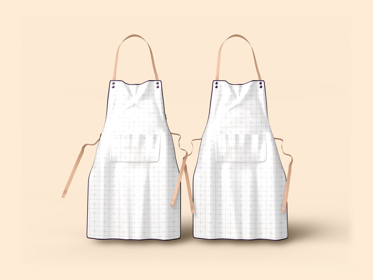 厨房围裙样机