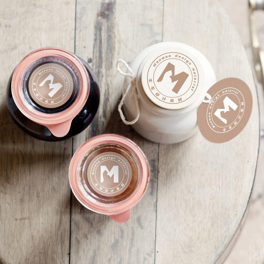 民宿酒店客栈文创产品logo效果展示vi提案样机