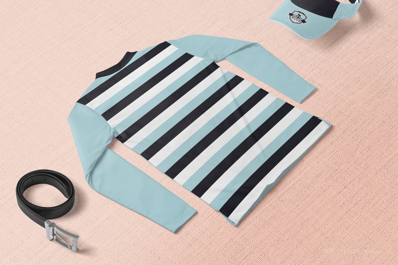 polo衫服装图案样机