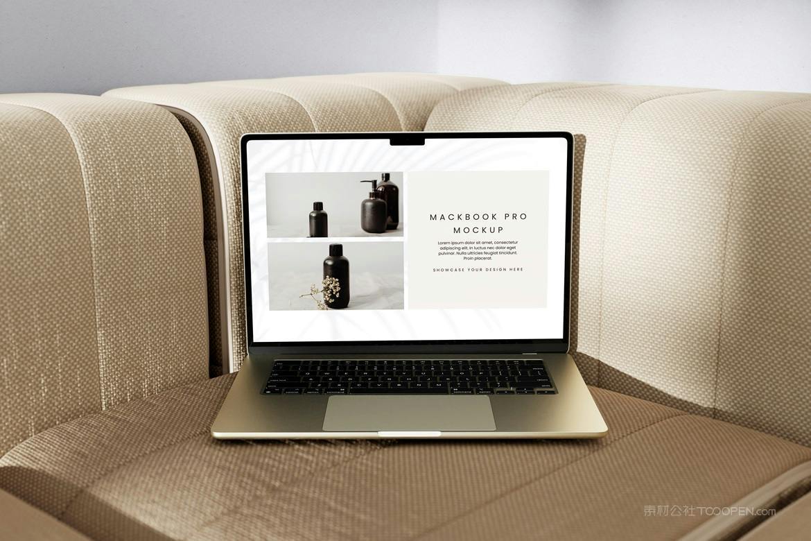 笔记本电脑场景样机