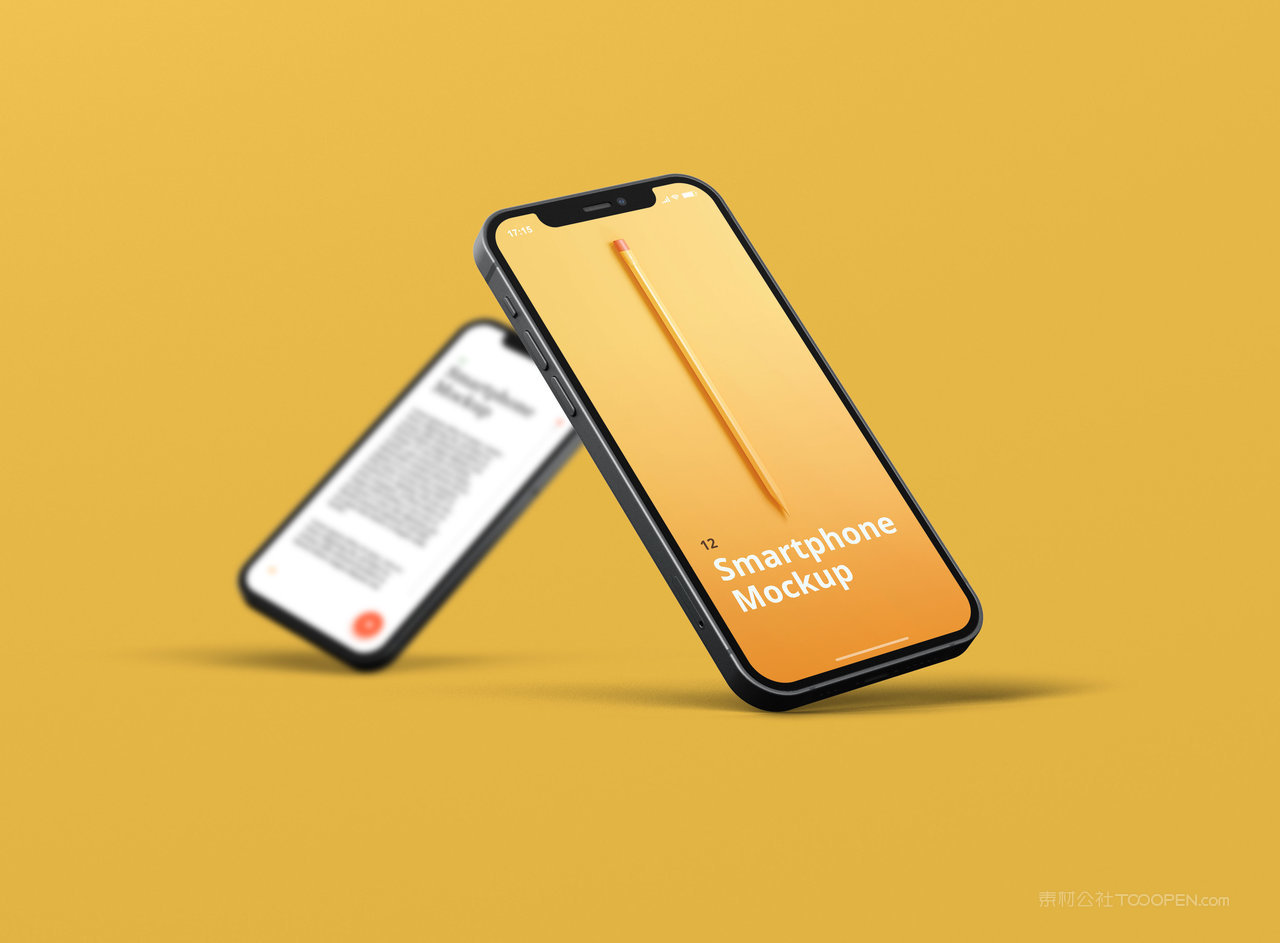 科技数码手机屏幕样机场景 (1)