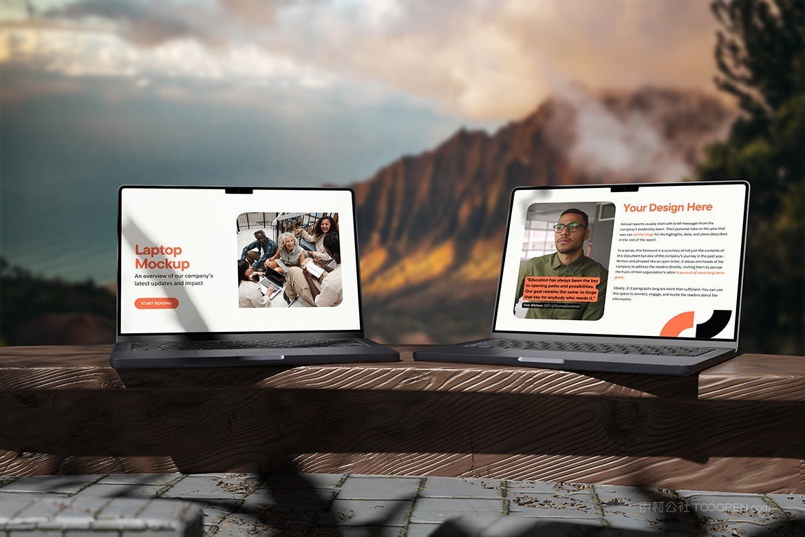 笔记本电脑样机