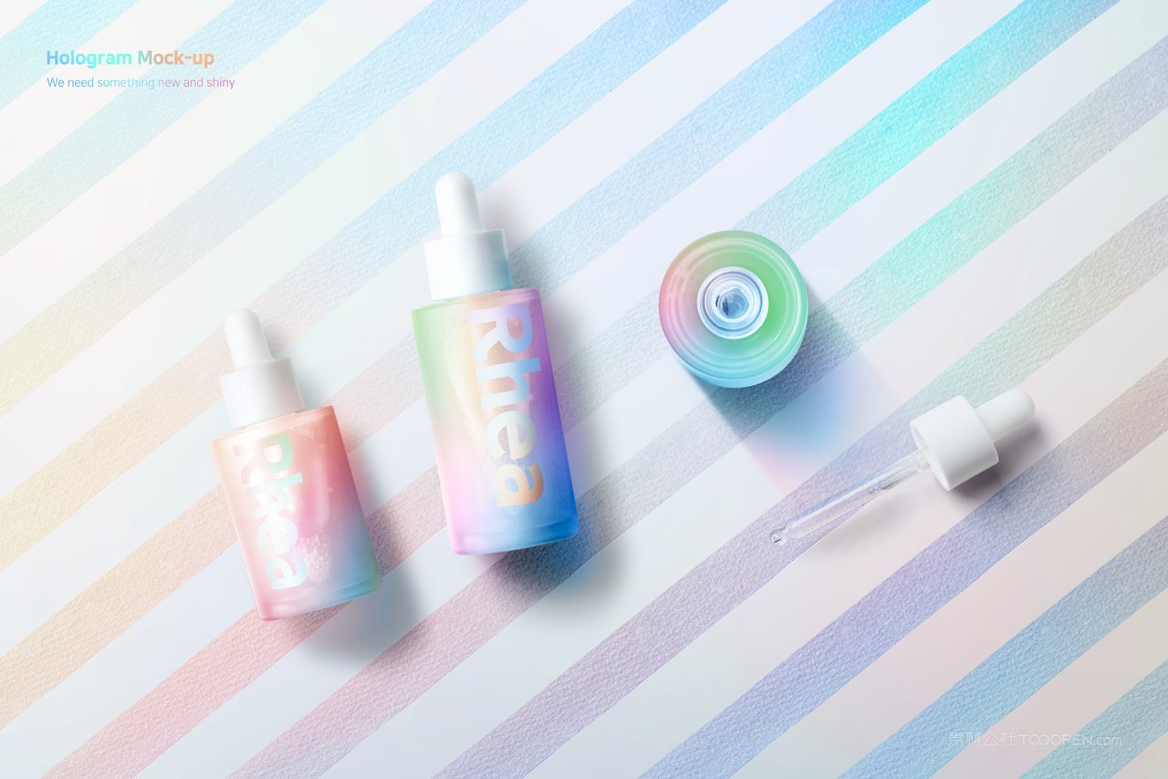 彩色渐变互联网企业vi展示样机 (11)