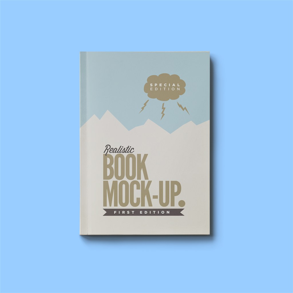 画册本子封面模板样机