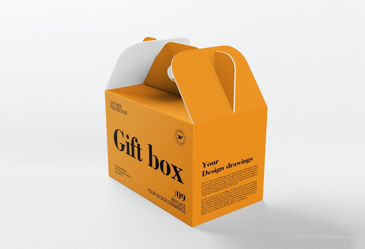 【2180期】手提礼盒包装样机 (4)