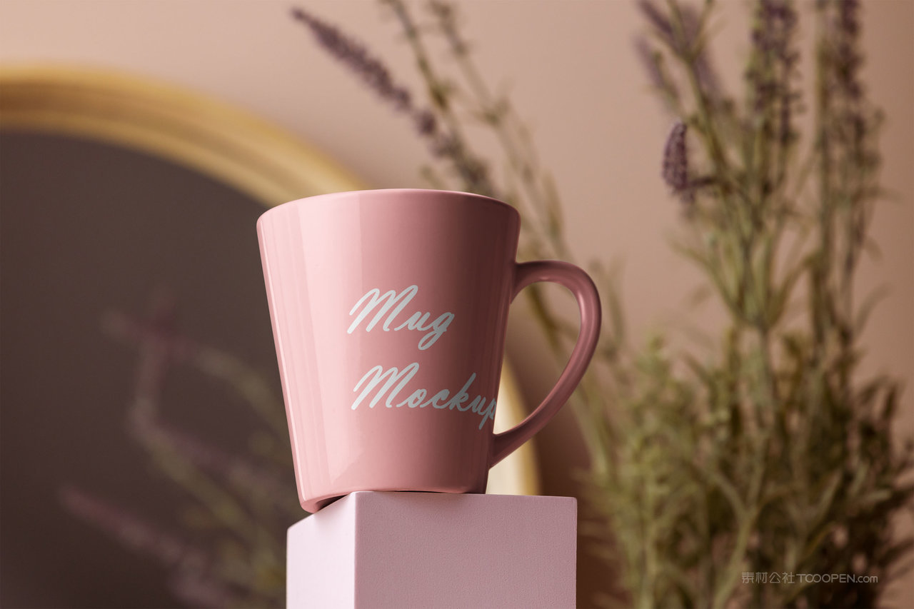 马克杯logo场景样机