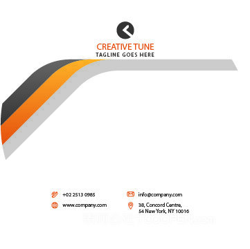 标志图案与名片视觉元素光盘贴