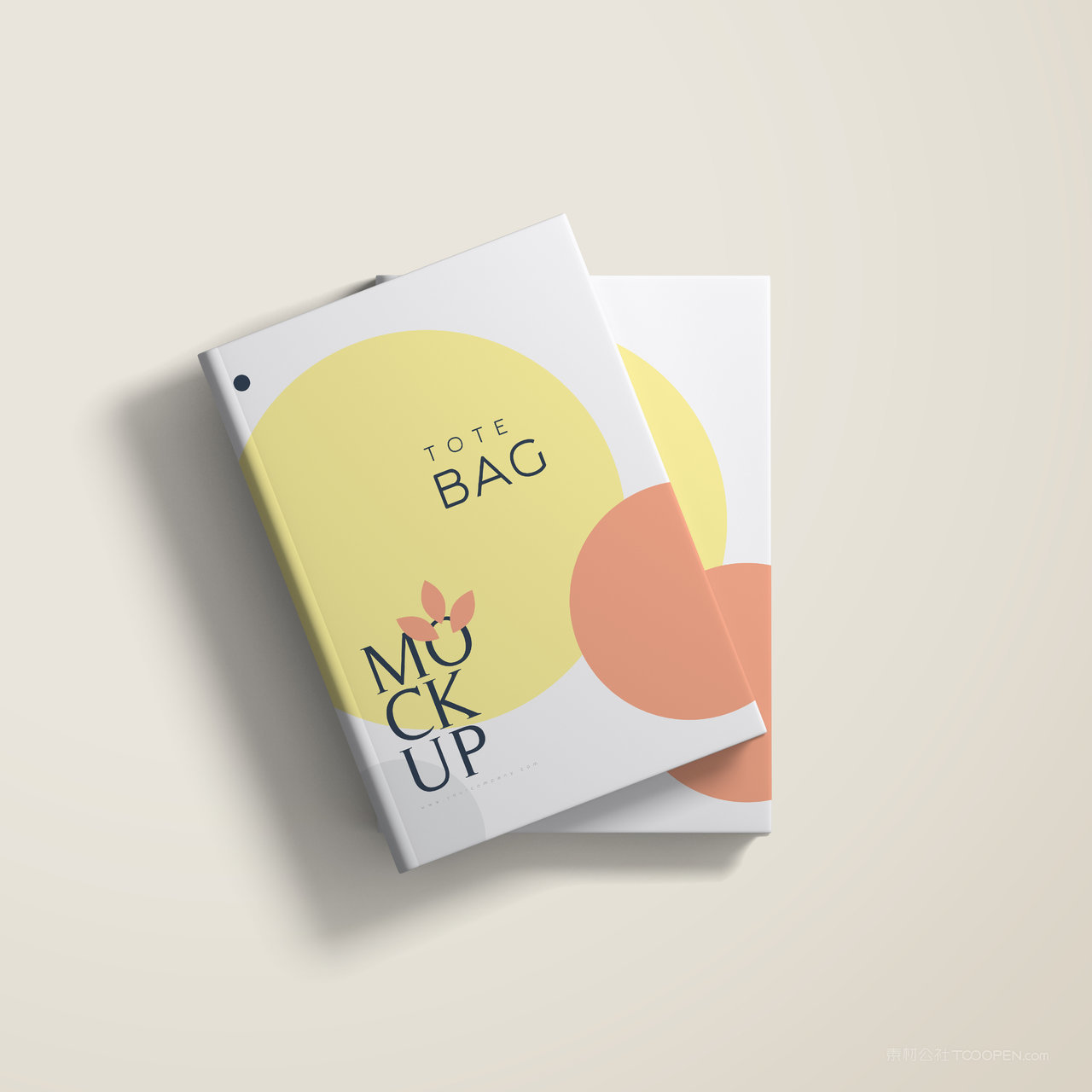 产品画册精装书籍封面贴图样机