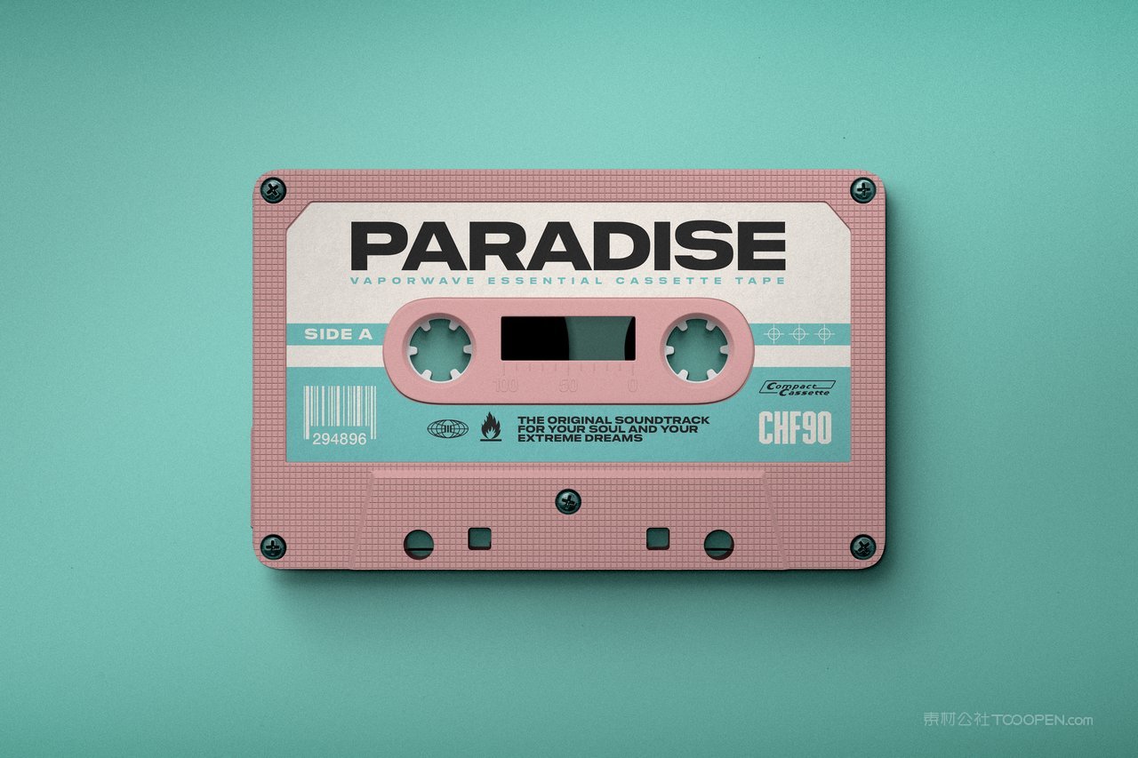 复古盒式音乐磁带样机 (1)