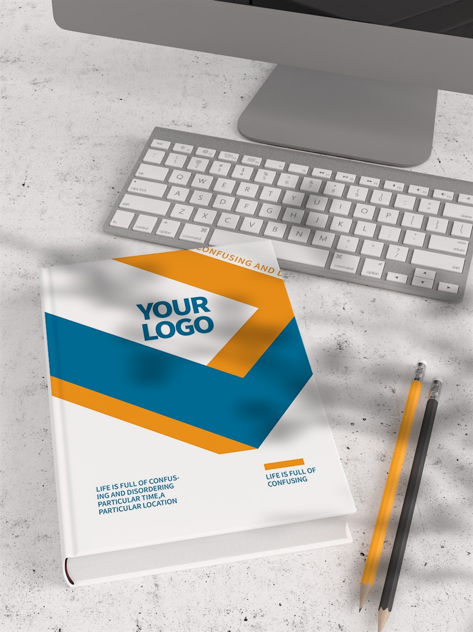 封面画册书籍宣传册样机