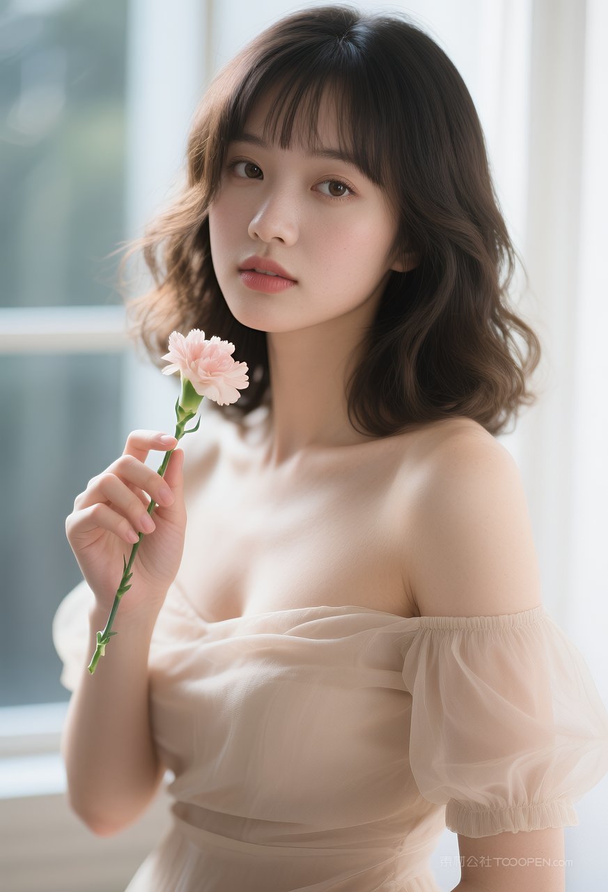 性感唯美美女写真优雅气质女性