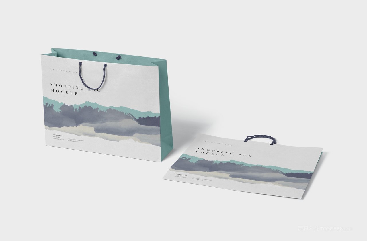 手提袋样机素材