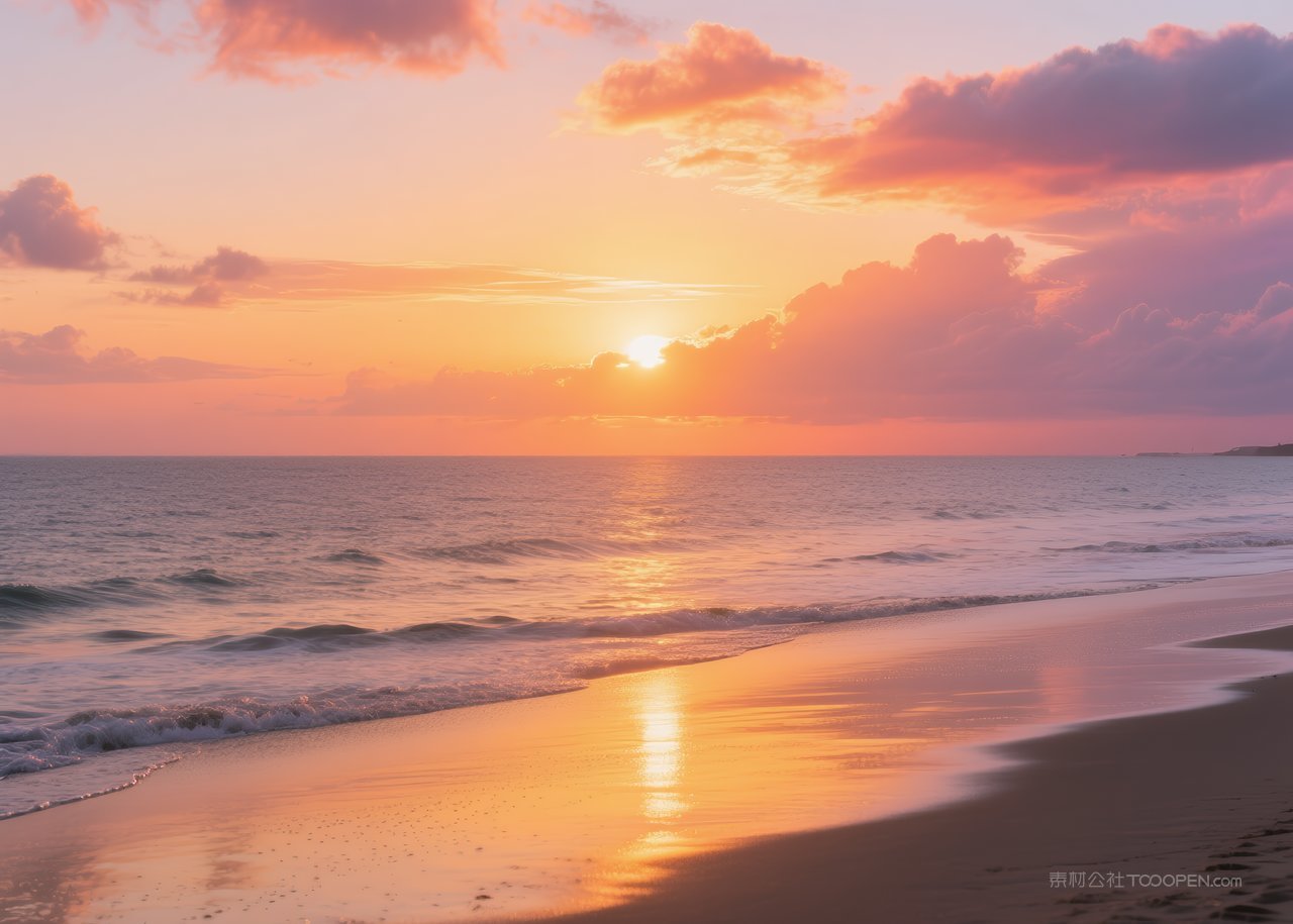 天空风景日落唯美自然云彩云层