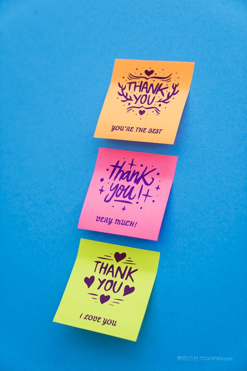 多彩便利贴实景样机 (2)