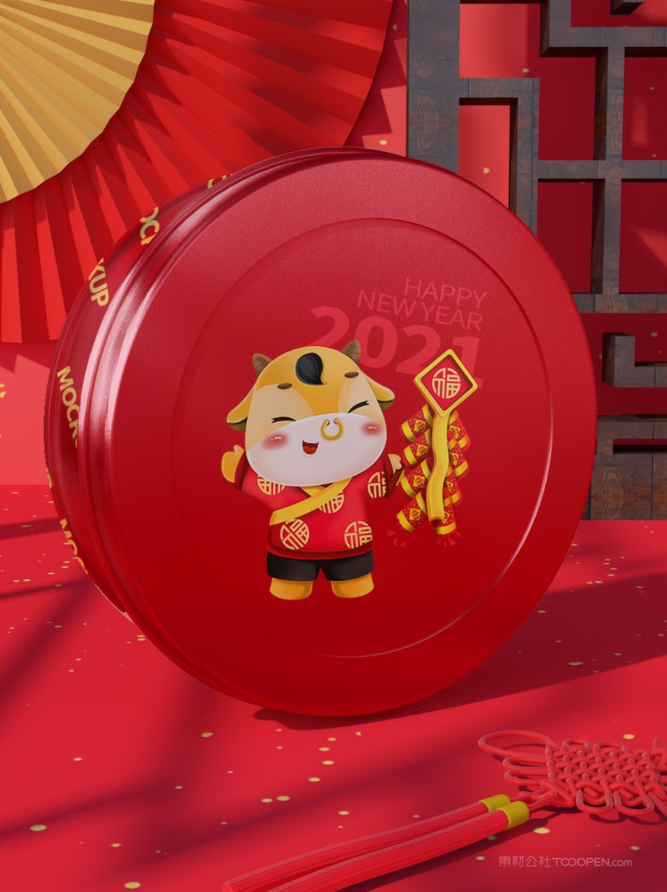 中国潮文创贺岁年货圆罐礼盒装样机 (13)