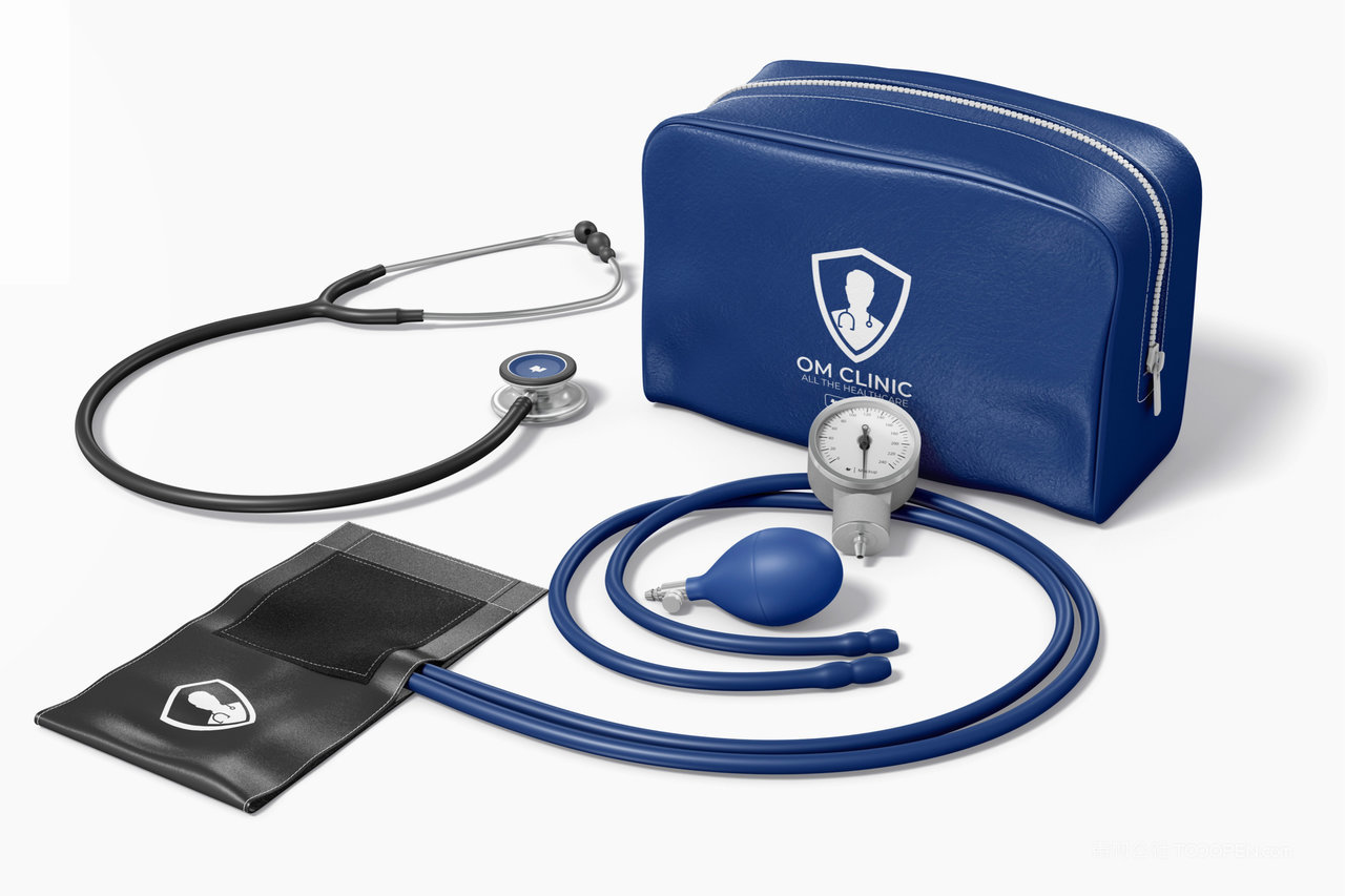 【2267期】医院医疗器械办公用具品牌vi样机 (6)