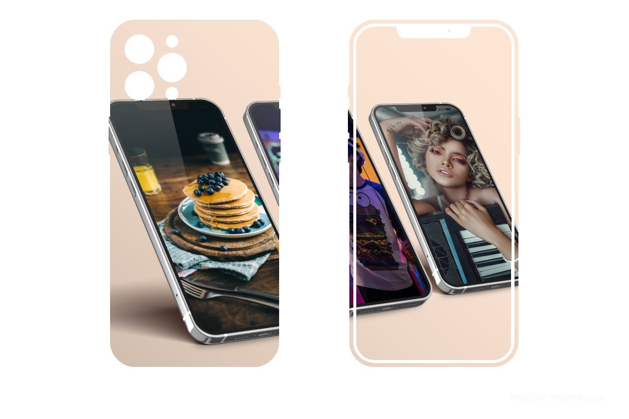 iphone13pro手机光影场景样机 (20)